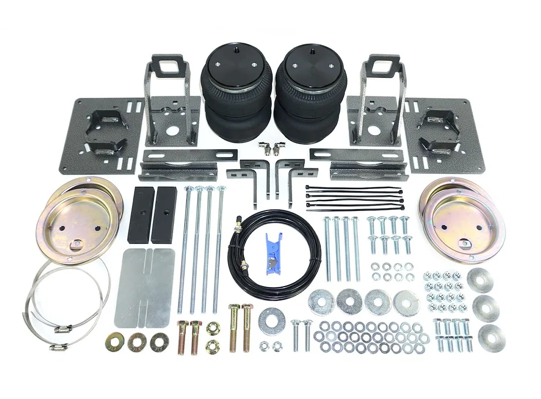 HP10181 – PACBRAKE Helper Spring Kit, Air Spring Frame Mount Up To 5000 Pound Load Capacity Air Adjustable From 5 To ...